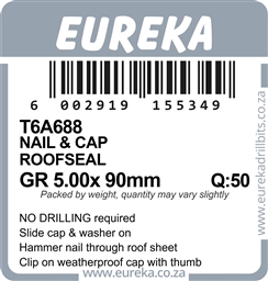 T6A688 - Roof Nail & Cap -T6A688_label_T